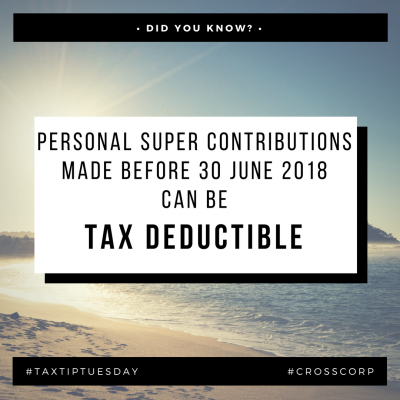 Personal Super Contributions